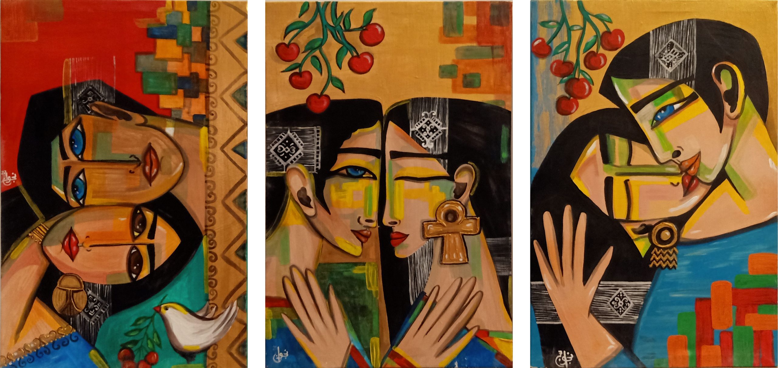 Silent Embrace by Nagwan Magdy